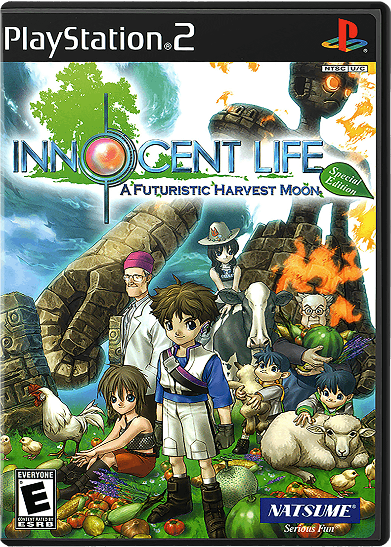 Innocent Life A Futuristic Harvest Moon box art for Playstation 2